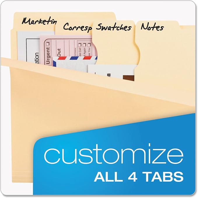 Pendaflex Divide It Up File Folders, Paper and Documents Organizer, Folder - Image 9
