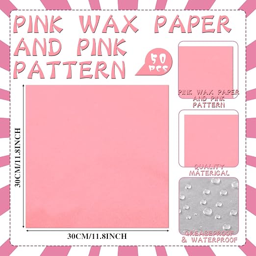 Geosar 100 Pcs Pink Paper Food Trays Bulk Disposable Food Boat - Image 3