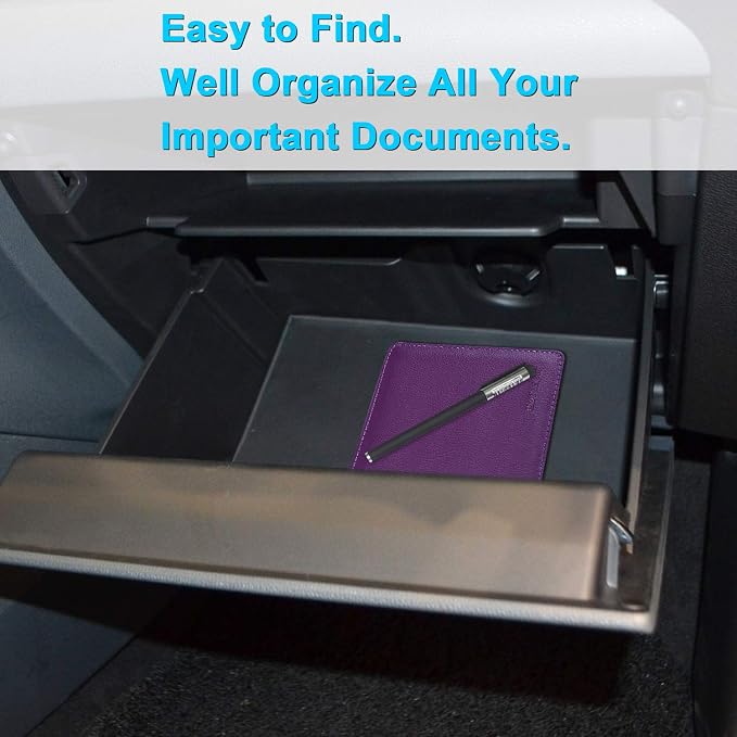 Wisdompro Small Car Registration and Insurance Documents Holder - Image 7