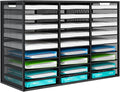 Mail Sorter Adjustable Countertop Heavy Duty Literature Organizer Student by PAG-Mass