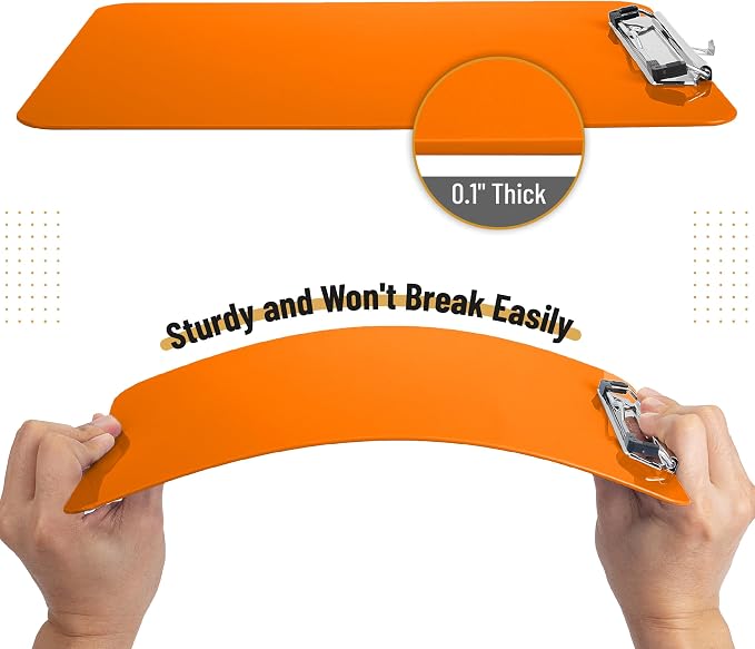 Mr. Pen- Plastic Clipboard, 12.5" x 9", 2 Pack - Image 4