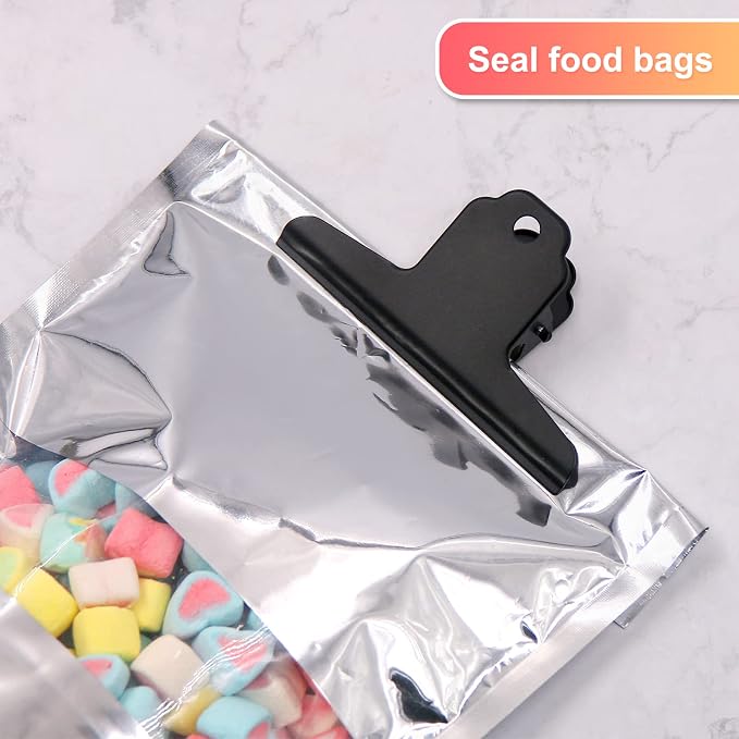 Coideal Metal Bulldog Clips Black, Food Bags - Image 7