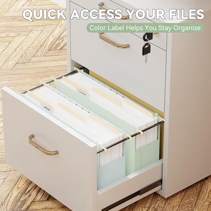 Legal Size Plastic Hanging File Folders Extra Capacity, Legal Expandable Large - Image 5