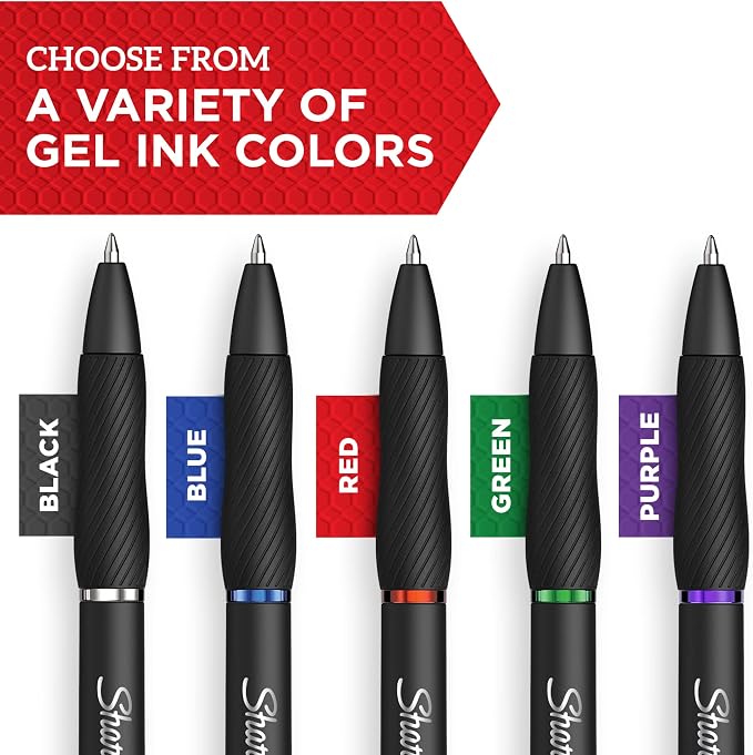 Sharpie® S Gel Pens, Fine Point, 0.5 mm - Image 3