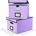 Decorative File Organizer Storage Boxes by Huolewa