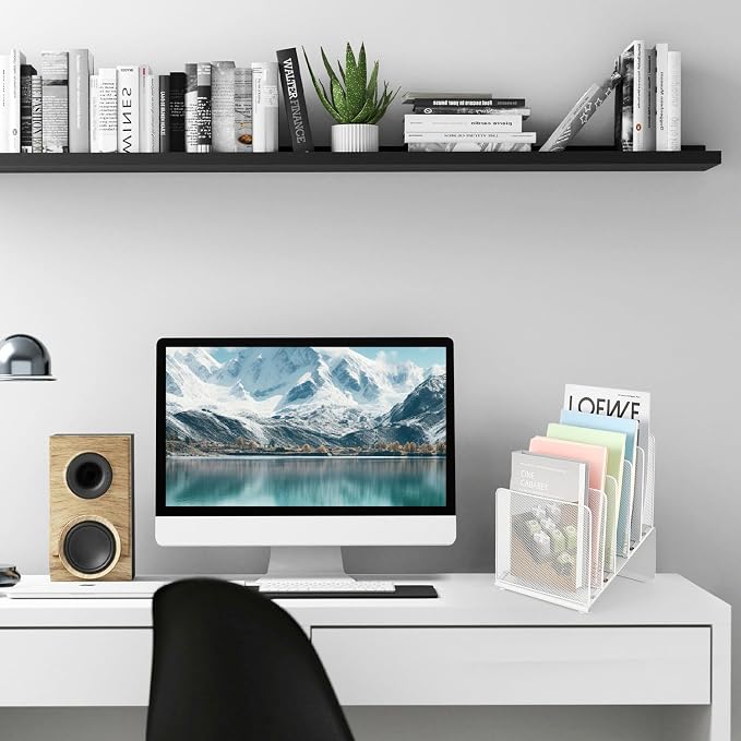 LEKETREE File Organizer for Desk, Desk Organizer - Image 5