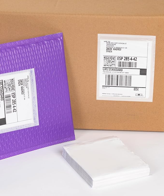 1000 PCS 4.5"x 5.5" Clear Self-Adhesive Packing List Envelopes - Image 6