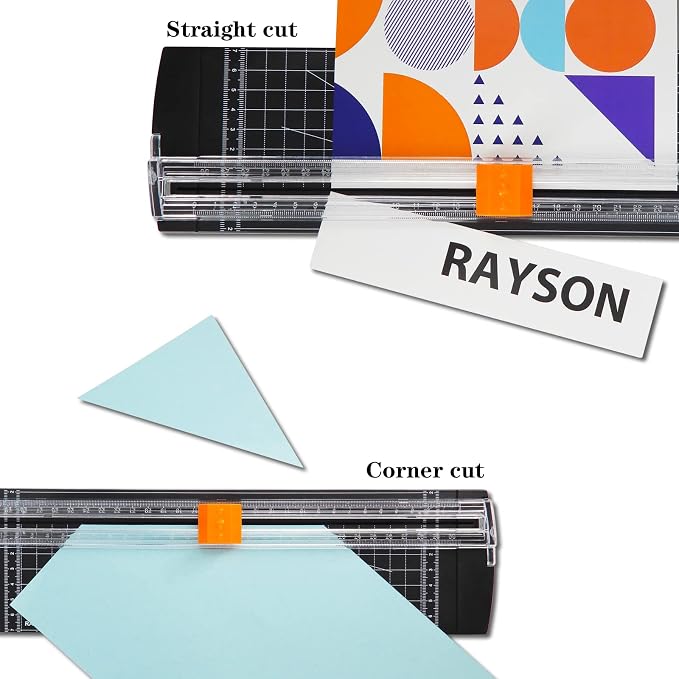 Rayson RC4000BK Paper Cutter Trimmer, A4 Size Paper Cutter - Image 4