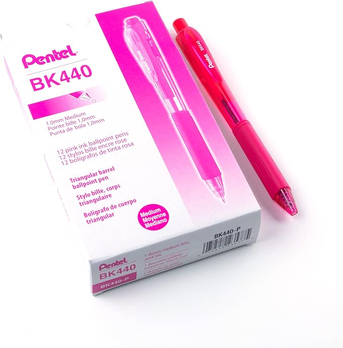 Pentel Wow! Retractable Ballpoint Pen, Medium Line, Box of 12 by PentelofAmerica