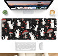 Desk Mat, Big Desk Pad, 31.5x11.8 Inches Extended Big Gaming Mouse Pad by stanploe