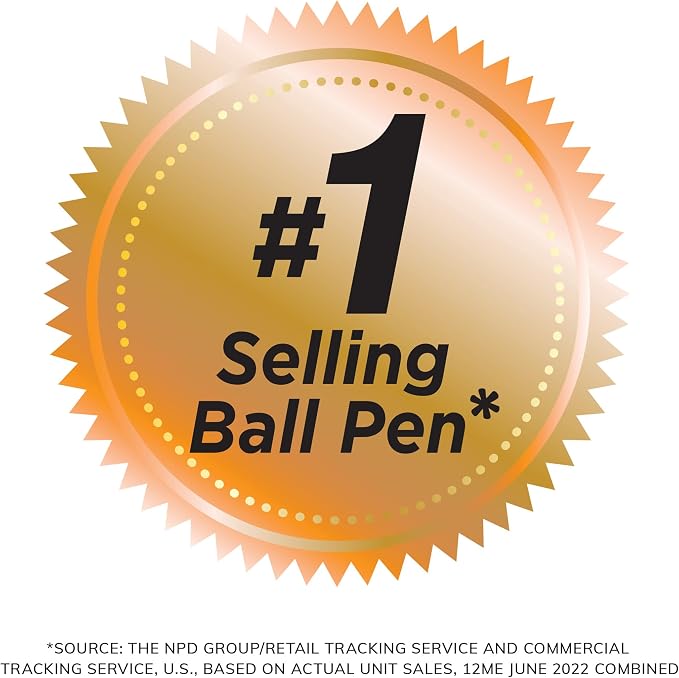 BIC Round Stic Xtra Life Ballpoint Pens, 120 Black 120 Blue, 240 Pack | Bulk - Image 4