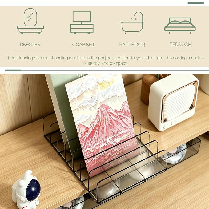 LUOKER Acrylic Mail Organizer - Image 5
