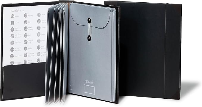 The Folio® Important Document Organizer by Savor | Binder by Savor