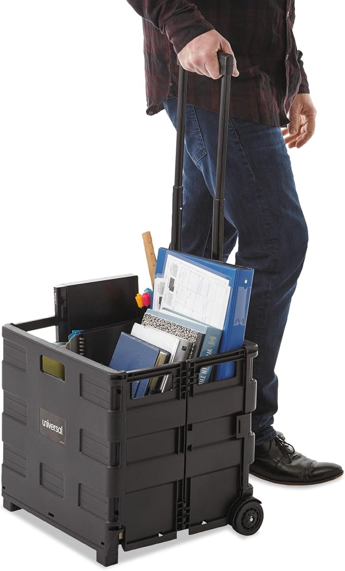 Universal Collapsible Mobile Storage Crate, 18.25" x 15" x 39.4" - Image 7