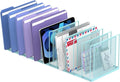File Organizer for Desk, 11-Section Vertical File Sorter, Paper Holder by JMHUD
