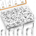 mankk 200PCS Cable Clips Nail in Cable Clips Wire Clips 4/6/8/10mm Round by mankk