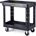 ELAFROS Heavy Duty Plastic Utility Cart 34 x 17 Inch by ELAFROS