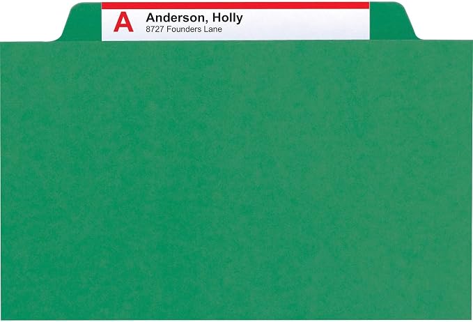 Smead Pressboard Classification File Folder - Image 8
