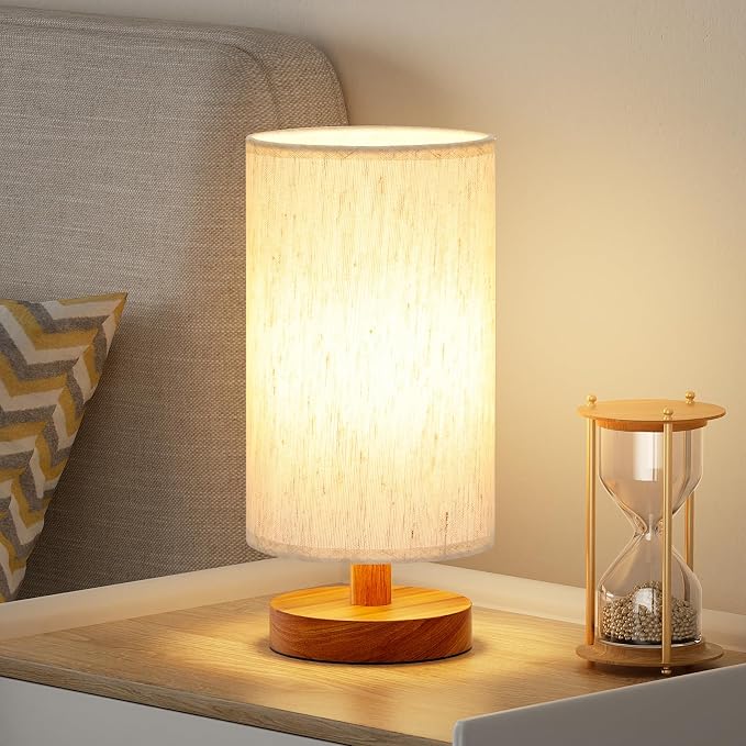 Fenmzee Small Table Lamp for Bedroom by Fenmzeelighting