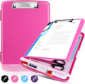 Plastic Clipboard with Storage, A4 Nursing Clipboard Folder with Pen Holder by TFDLCGzm