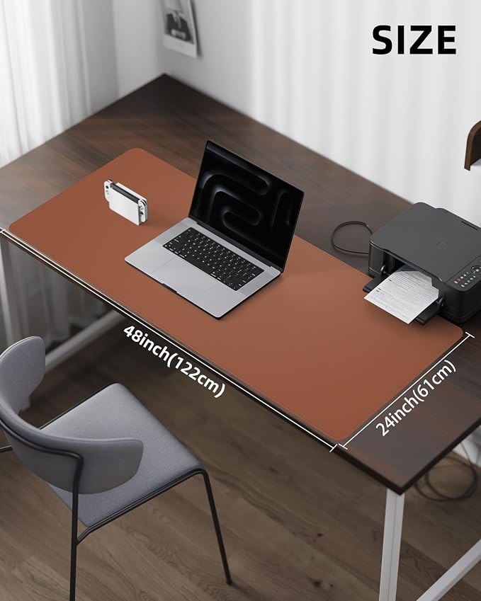 Large Leather Desk Mat - Image 5