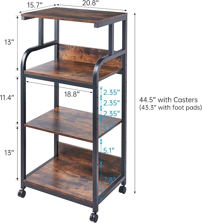 Fannova 4-Tier Printer Stand - Image 6