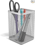TRU RED Stackable Wire Mesh Jumbo Pencil Holder, 3‑Pack – Large Desktop by TRURED
