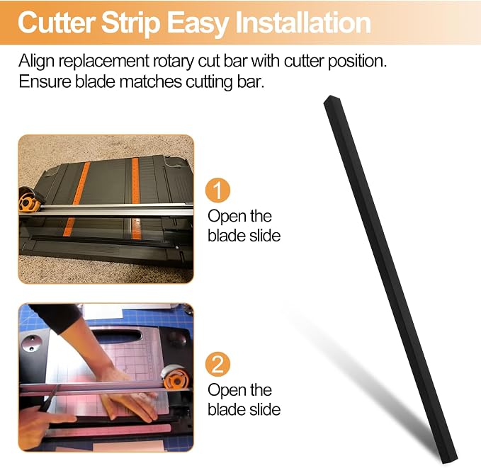95827097 Rotary Cut Bar for Fiskars 12" 45mm Desktop Cutting Board Paper Rotary - Image 4