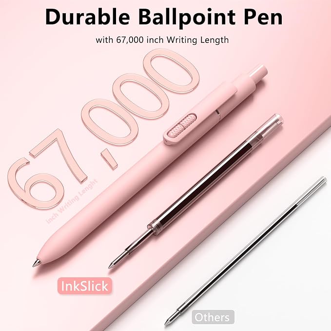 9 Pack Black Ballpoint Pens - Image 3