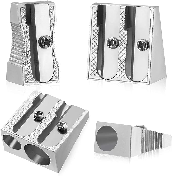 Metal Pencil Sharpeners, Crayon Sharpener, Home School Office by OFiSEXPT