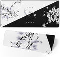 Japanese Life Death Keyboard Mat, Japanese Sakura Pagoda Sun Mouse Pad by Brecoy
