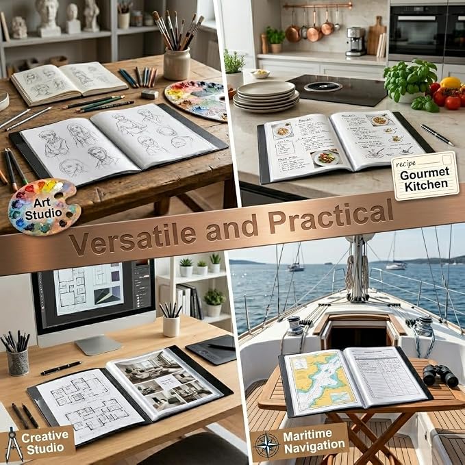 Aegero Presentation Binder 30-Pocket, Displays 60 Pages, 8.5x11 Presentation - Image 7