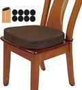BUYUE Thickened 2.5" Friendly Woven Fabric Dining Chair Cushion, U-Shape High by BUYUE