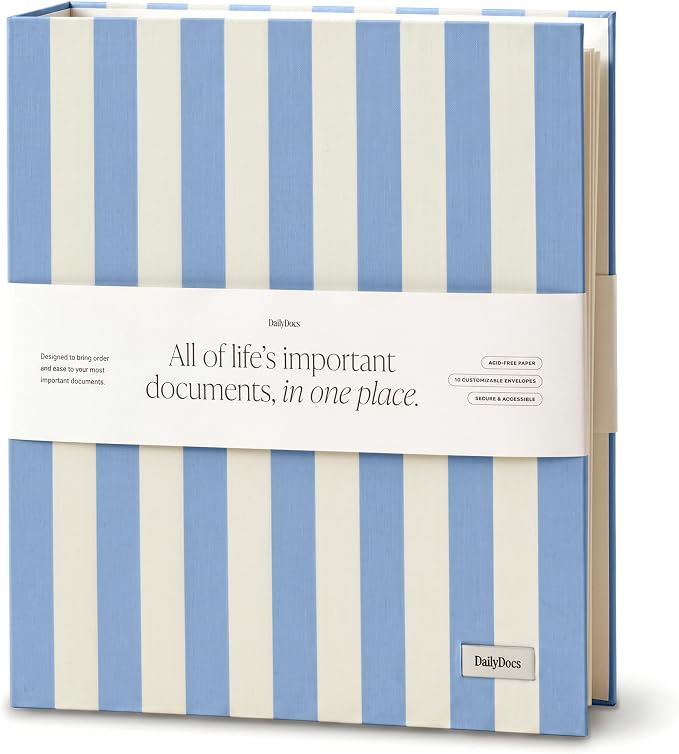 Document Organizer Binder for Important Papers & Passports by Unknown