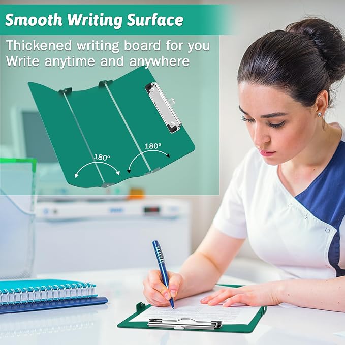 Nursing Clipboard Foldable Clipboard Medical: Edition Cheat Sheets Aluminum 3 - Image 5