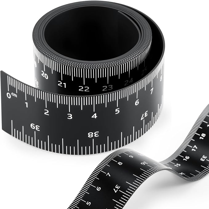Relaxweex 1 Pcs 39.37 Inch Magnetic Ruler Flexible Tape Magnetic Tape Measure by Relaxweex
