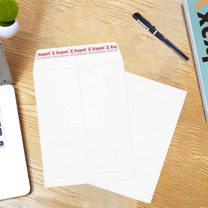 Xxcxpark 250 PCS 6x9 inches Security Catalog Envelopes Printable Self Seal - Image 5