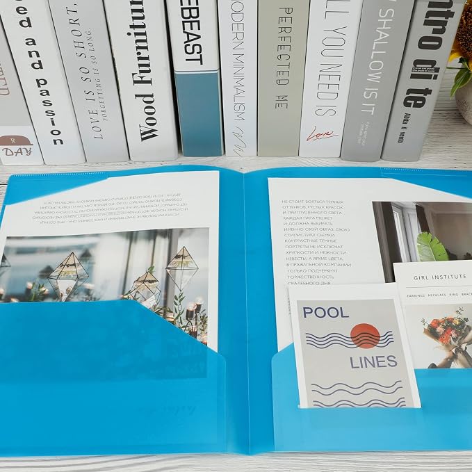 EOOUT 32pcs Plastic Folders - Image 6