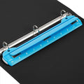 WorkLion Hole Puncher 3 Ring – Blue Portable Metal Hole Punch Single by WORKLION