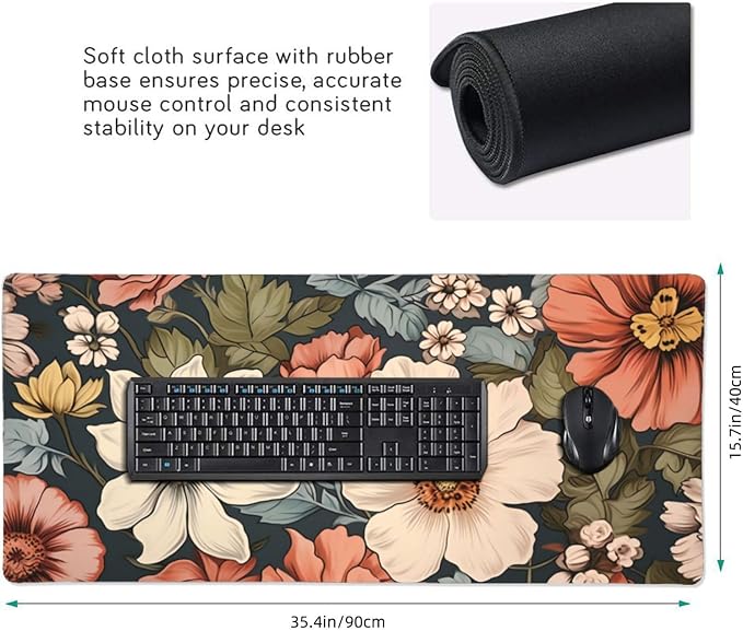 35.4 x 15.7 in, Waterproof XXL Large Mouse Pad - Image 2