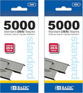 BAZIC Products Standard Staples, 5000 Ct by BAZICProducts