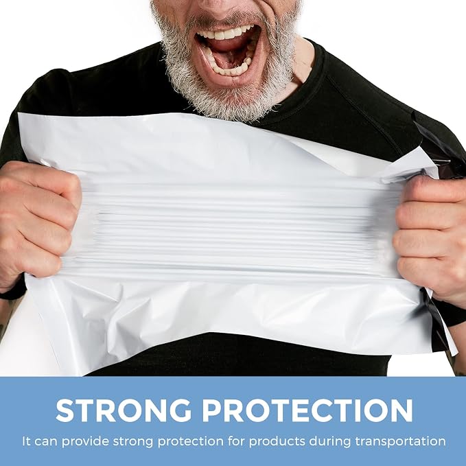 Metronic Poly Mailers 9x12 200 Pack, Strong Adhesive Shipping Bags - Image 4