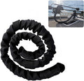 48inch Black Trolling Motor Cable Sleeve | Heavy-Duty Polyester 2" Diameter by MASION