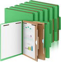 Skyygemm 12 Pcs Classification Folders Letter Size, 2 Pocket Dividers by Skyygemm