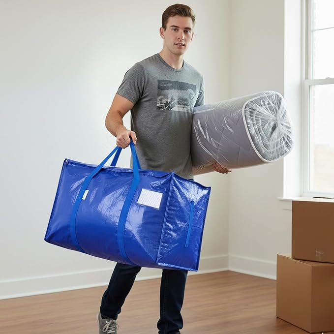 TICONN 4 Pack Extra Large Moving Bags Heavy Duty - Image 7