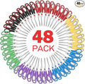 48 Packs 8" Sewing Craft Scissors Bulk, Stainless Steel Shears by Xnluothsk