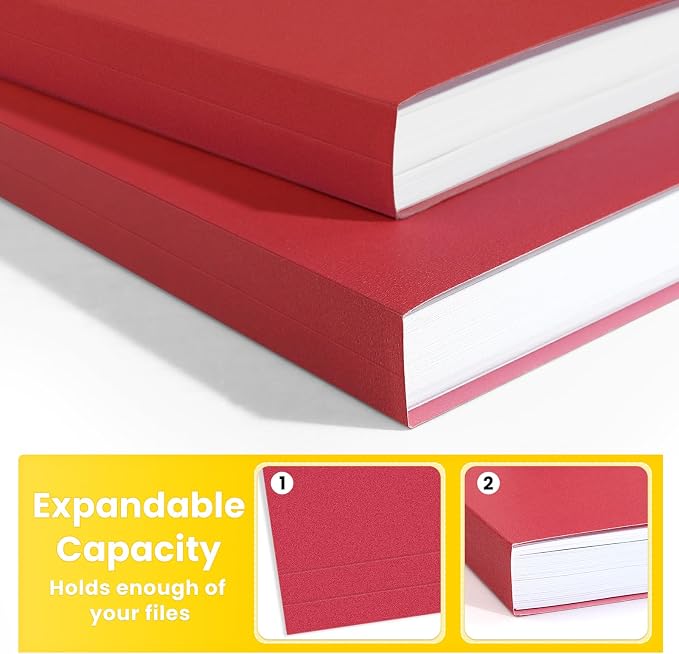 SUNEE File Folders, 36 Pack Manilla Folders 8.5 x 11, Colored File Folders Home - Image 4