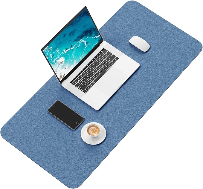 Hsurbtra Desk Pad, XL Extended Mouse Pad, Waterproof Desktop Blotter Protector - Image 2