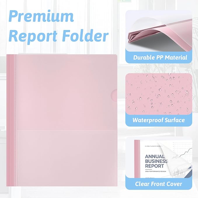 Ndsox 30 Pack Clear Front Report Covers - Image 5