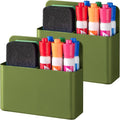 BEYGORM 2 Pack Plastic Magnetic Pen Holder by BEYGORM